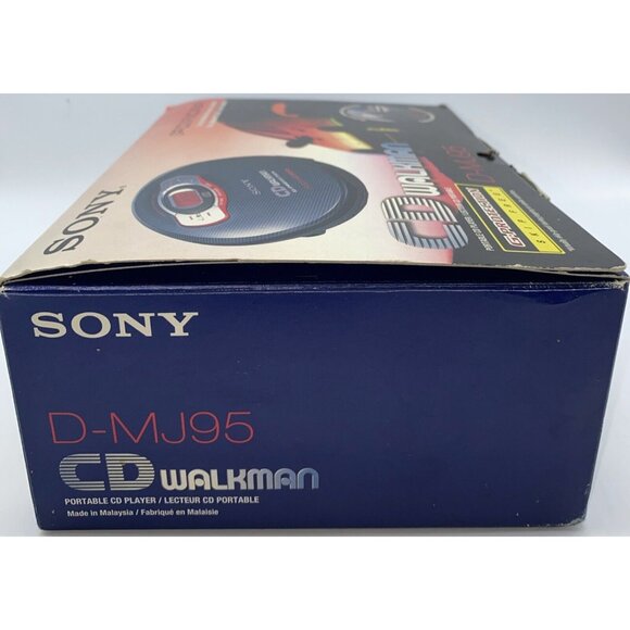 Sony D-MJ95 Portable Car CD Player Walkman G-Protection with Original Box - Picture 4 of 16
